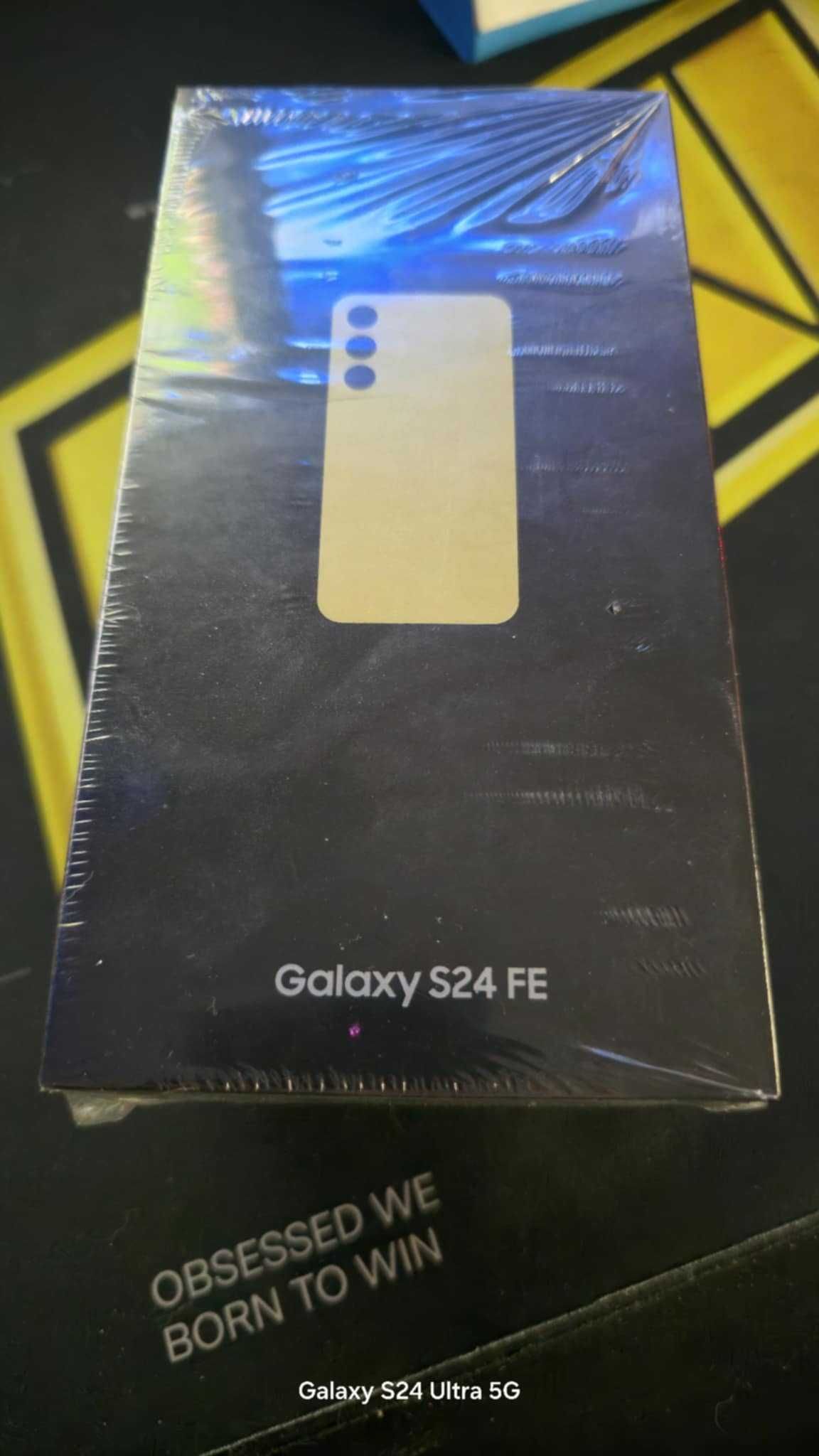 Чисто НОВ! Samsung Galaxy S24 FE 5G 128GB 8RAM Yellow Гаранция!