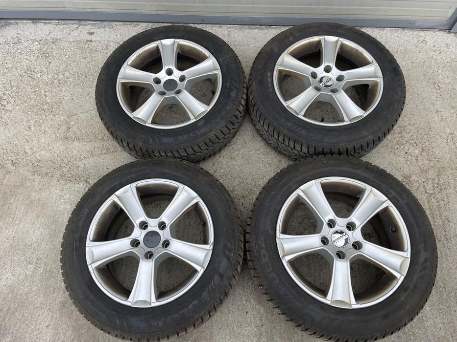 Jante 16 audi a4 b8 b9 , 5x112 cu anvelope iarna 205 60 16 fulda 2022
