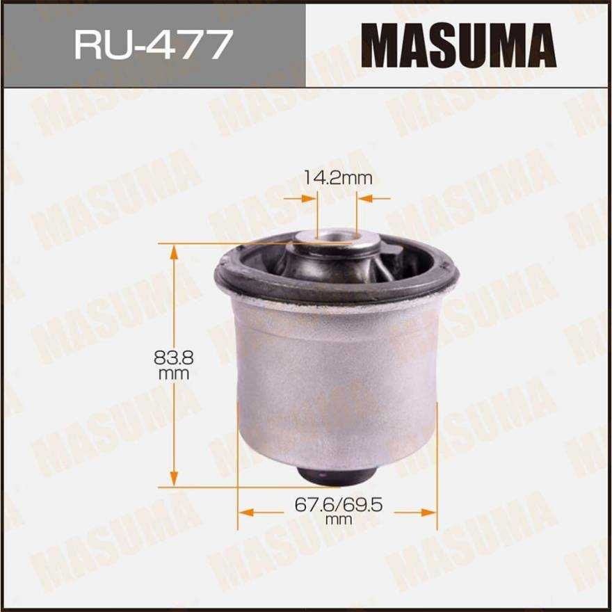 Сайлентблоки MASUMA Toyota/Lexus/Nissan/Honda/Mazda