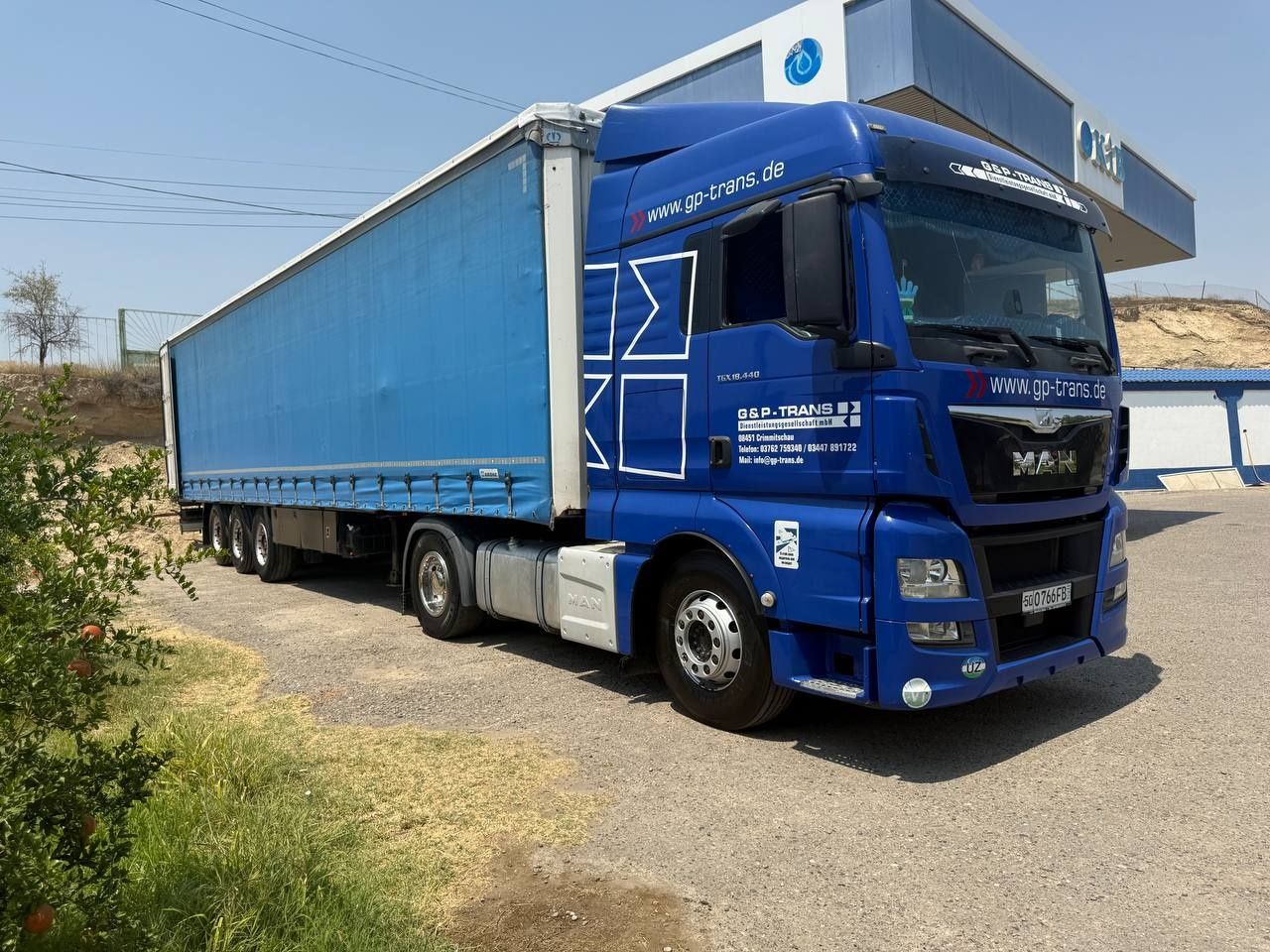 MAN TGX 18.440 + KRONE прицеп Сотилади