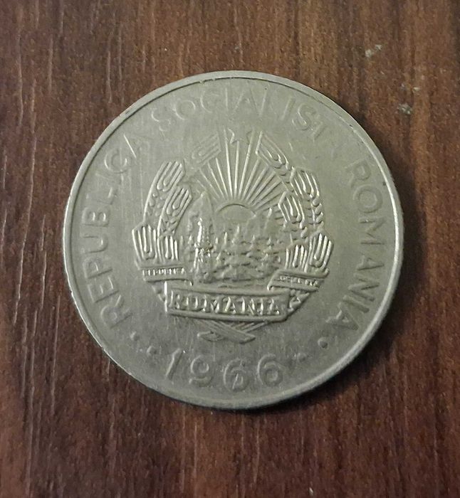 Vand moneda 3 lei 1966 stare foarte buna