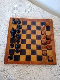 Дървен шах, дъска и 24 фигури