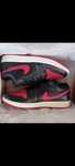 Jordan 1 low rosu cu negru 36.5