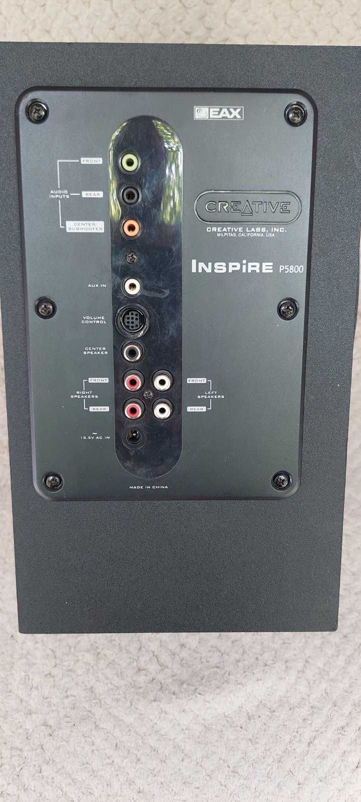 Тонколони 5+1 Creative Inspire P5800 5.1 Speakers