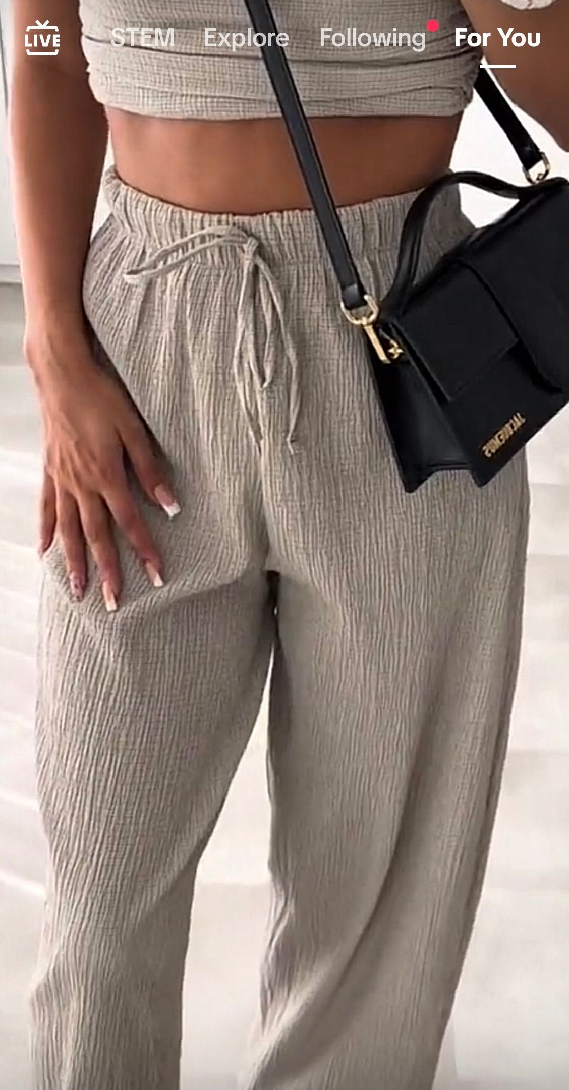 Дамски панталон Зара Zara летен