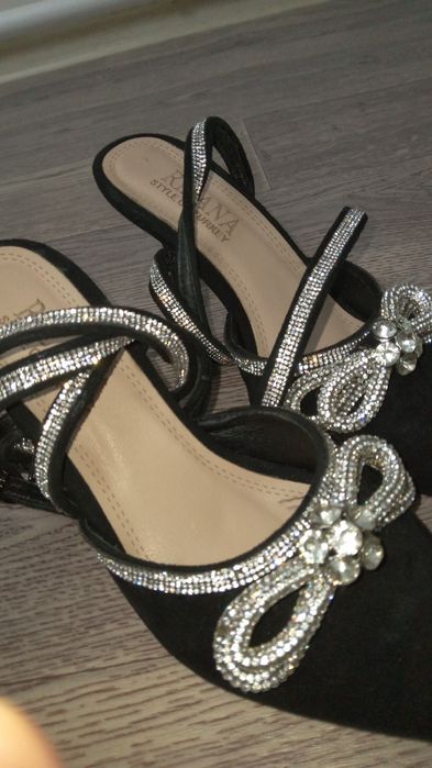 Черный туфли 34 размер