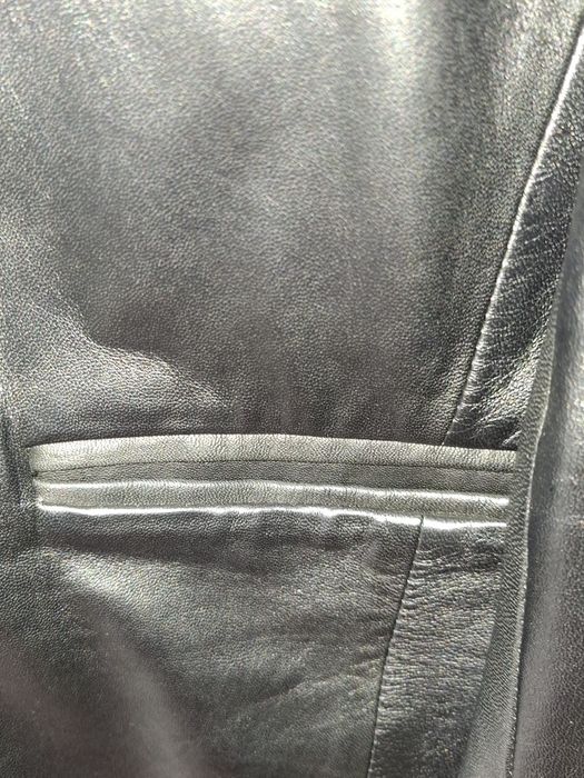 sacou piele barbati mărimea 50.lungime 77 cm