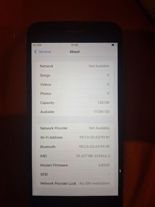 Iphone 7 plus 128gb