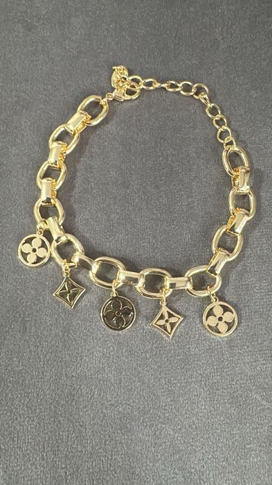 Браслет LV лимонка бижутерия