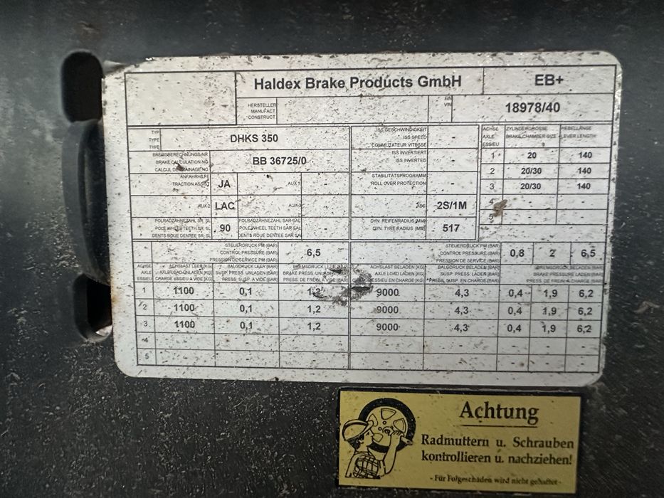 Semiremorca basculabila 2008