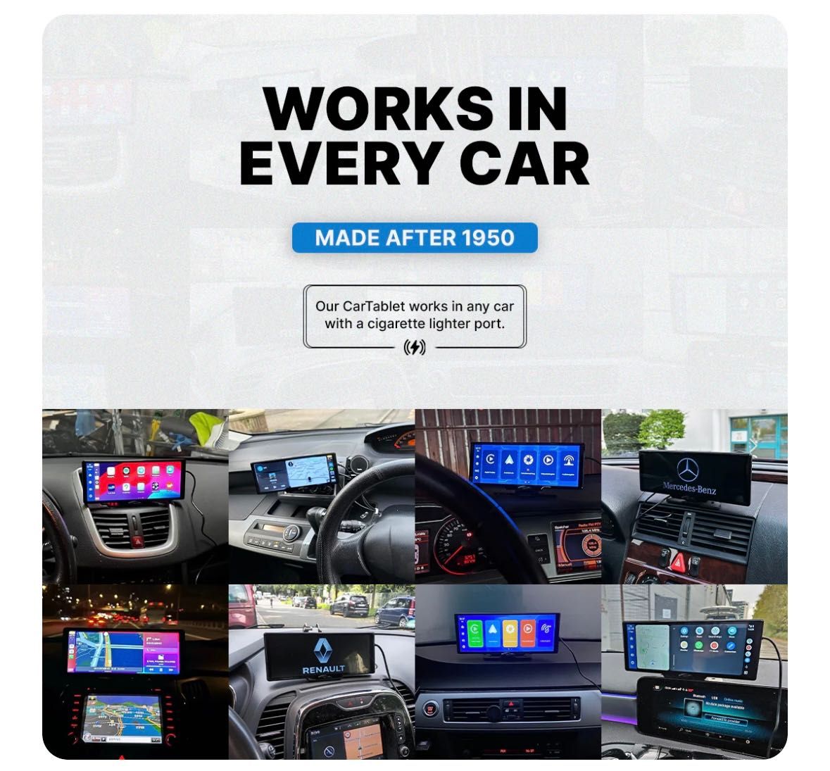 Cartablet/ Екран за кола