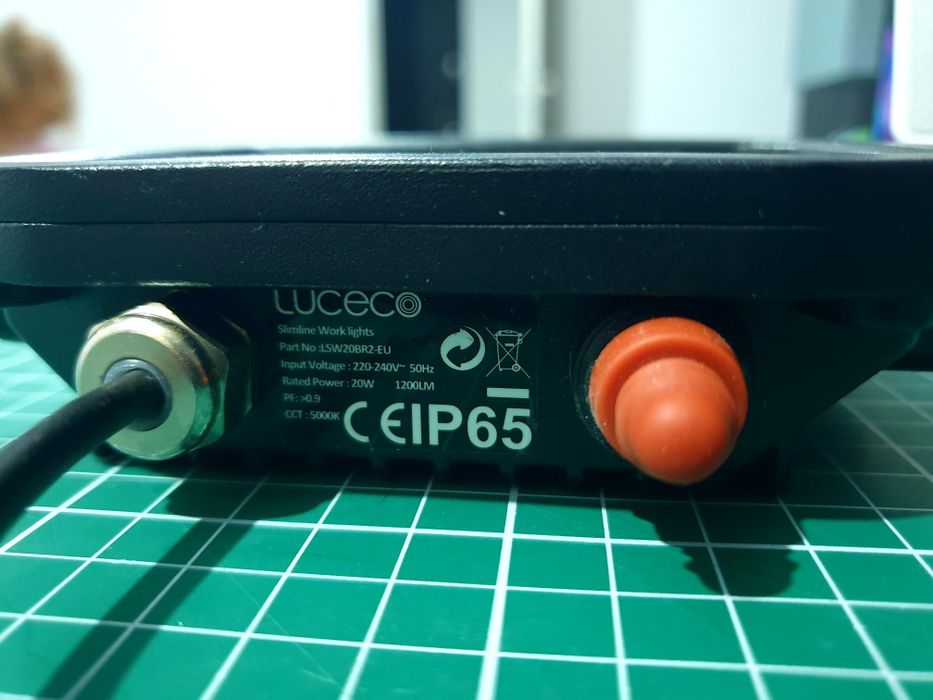 Lampă LUCECO de lucru LED 20V, 1800 lm