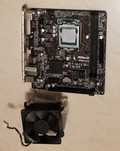 kit placa de baza Asrock, procesor i5 4570, cooler