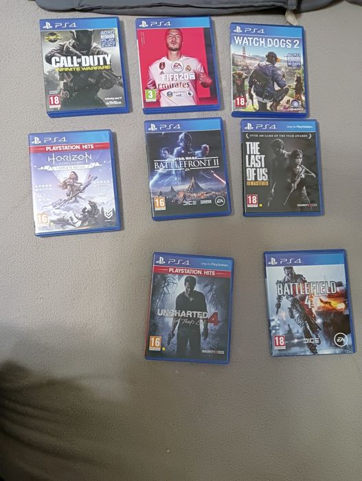 Jocuri Ps4 unele noi și alte utilizate