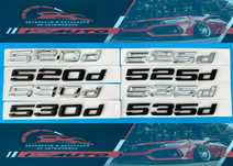 Емблема за багажник Bmw, Бмв 520d, 525d, 530d, 535d e60, e39 надпис