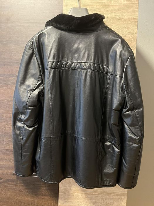 Мъжки кожух Нов Агнешка кожа