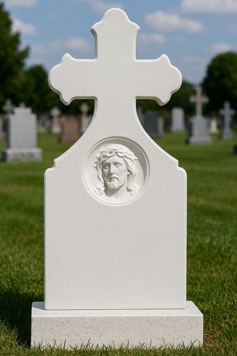 Monumente funerare din piatră artificială