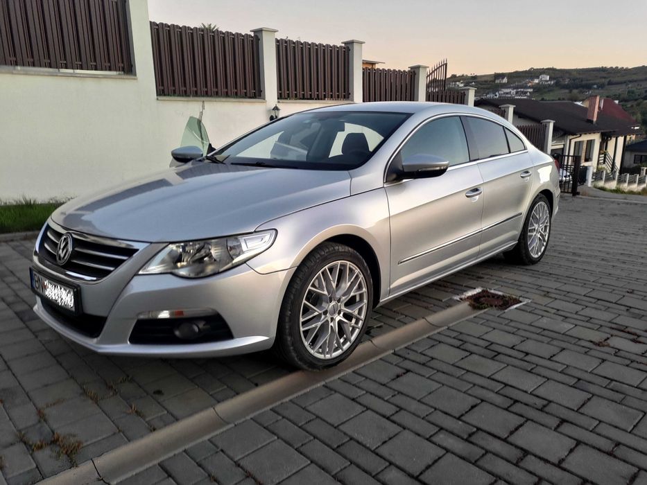 VW Passat CC, 2.0 TDI, 170 CP, 2009, DSG, Euro 5, argintiu