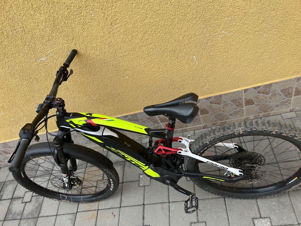 Fantic XF1 Integra 180 RACE 2020 - bicicleta full suspension electrica