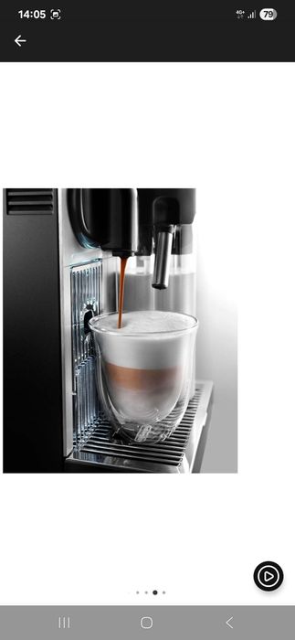 Espressor Nespresso Lattissima Pro EN 750.MB, 1400 W, Capsule, 19 bari
