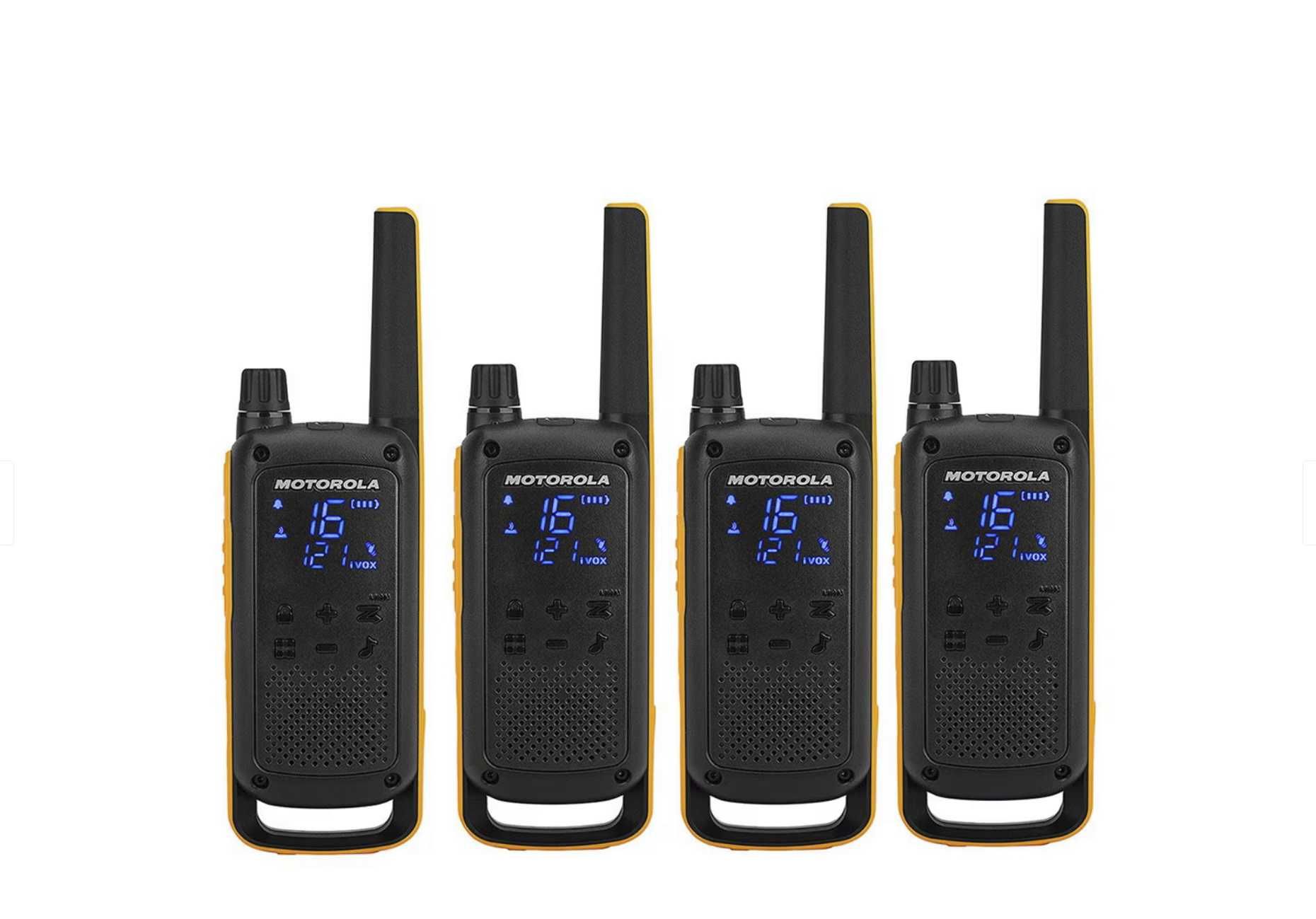 Statie radio PMR portabila Motorola TALKABOUT T82 Extreme Quad - 4 buc