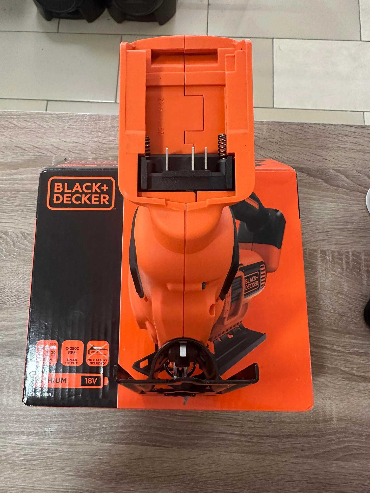 Акумулаторен прободен трион Black & Decker BDCJS18N, 18 V Solo