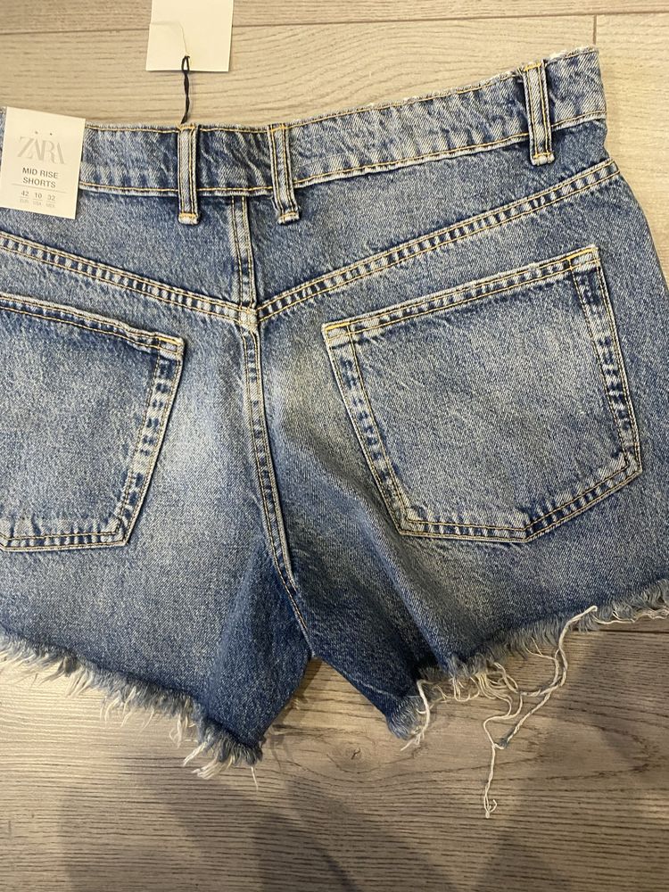 Zara дънкови панталонки