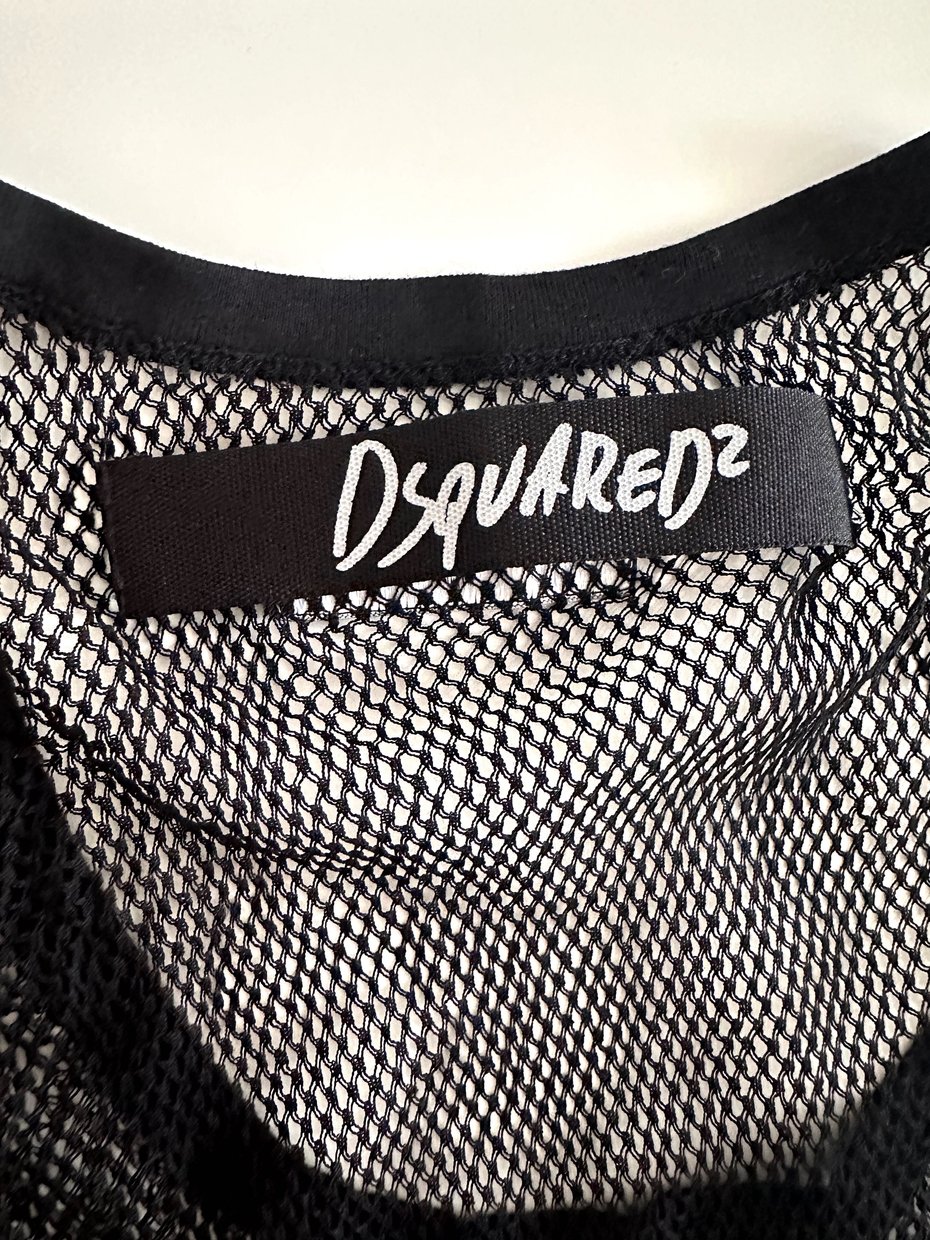 Мрежест топ Dsquared2