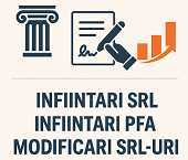 Infiintare si modificare firme SRL/PFA | UBER/BOLT - BRASOV