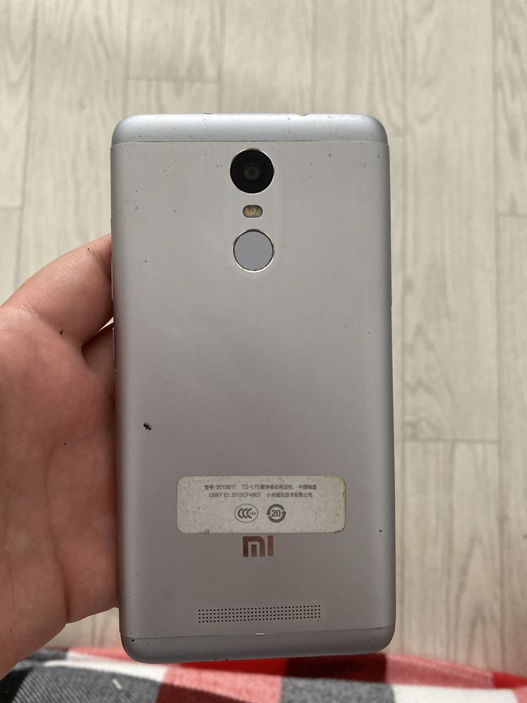 Redmi note 3 в хорошем состояние