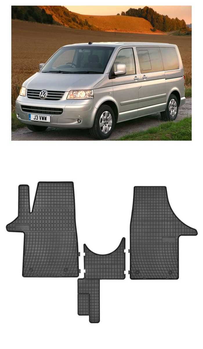 Гумени стелки Frogum съвместими с VW Transporter T5 - (2003-2015)