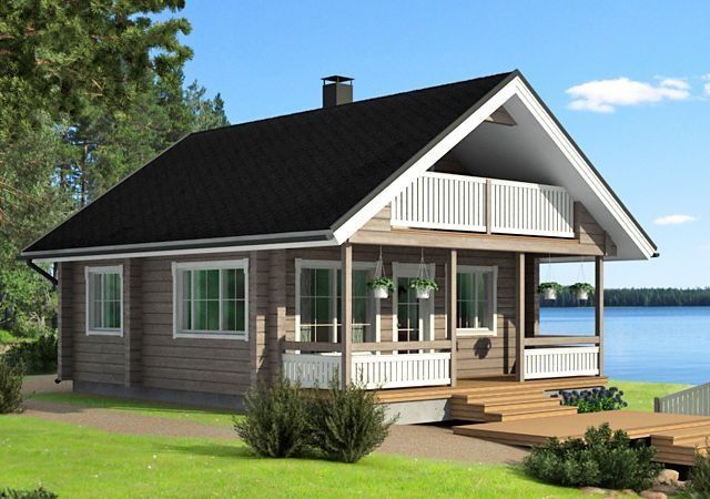 Case pe structura de lemn