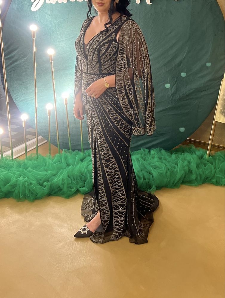 Rochie nasa sclipitoare cu pietre swarovski