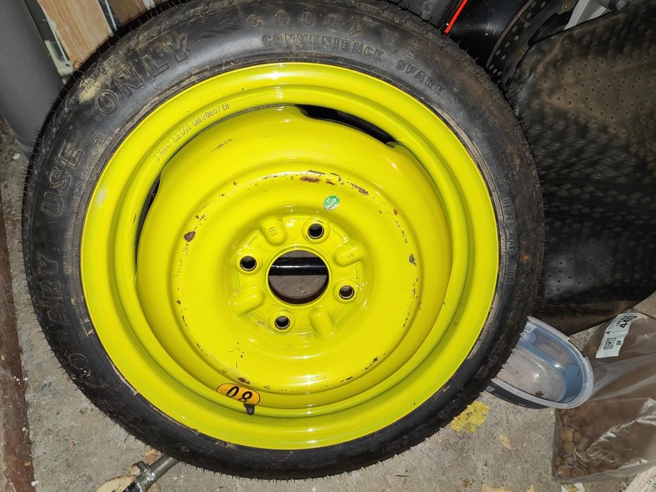 Roata rezerva slim pe 16",  PCD 4 x 114.3