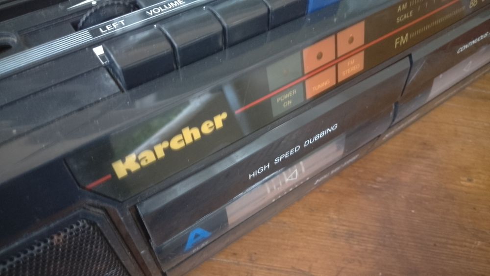 Radio casetofon KARCHER Germany