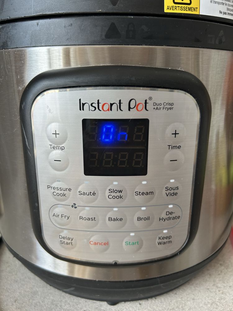 Мултикукър Instant Pot Duo Crisp + Air Fryer 8 литра