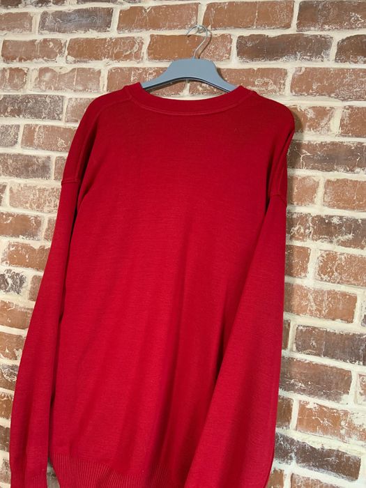 Pulover Paul & Shark Made in Italy 4XL rosu