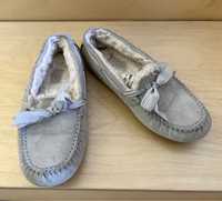 Дамски детски пантофи обувки вълна и велур UGG 36 размер
