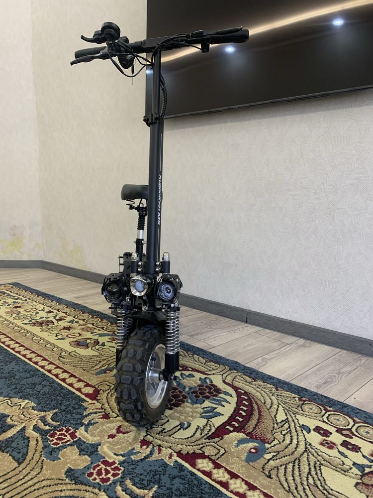 Kugoo m5 sport мощный электросамокат для бездорожья и дорог