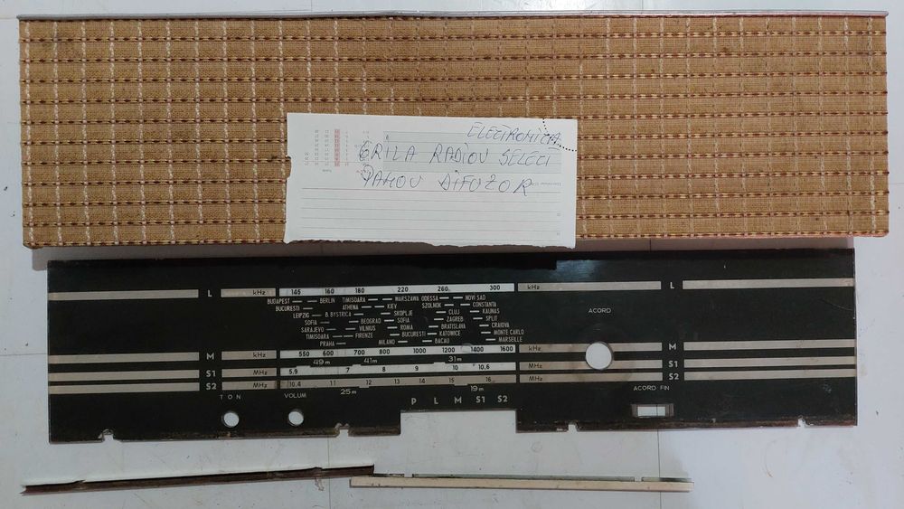 Scala+panou scala radio Select Electronica Buc