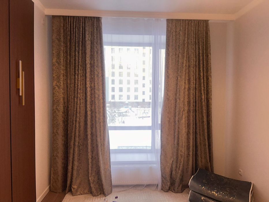 Шторы новые мраморные