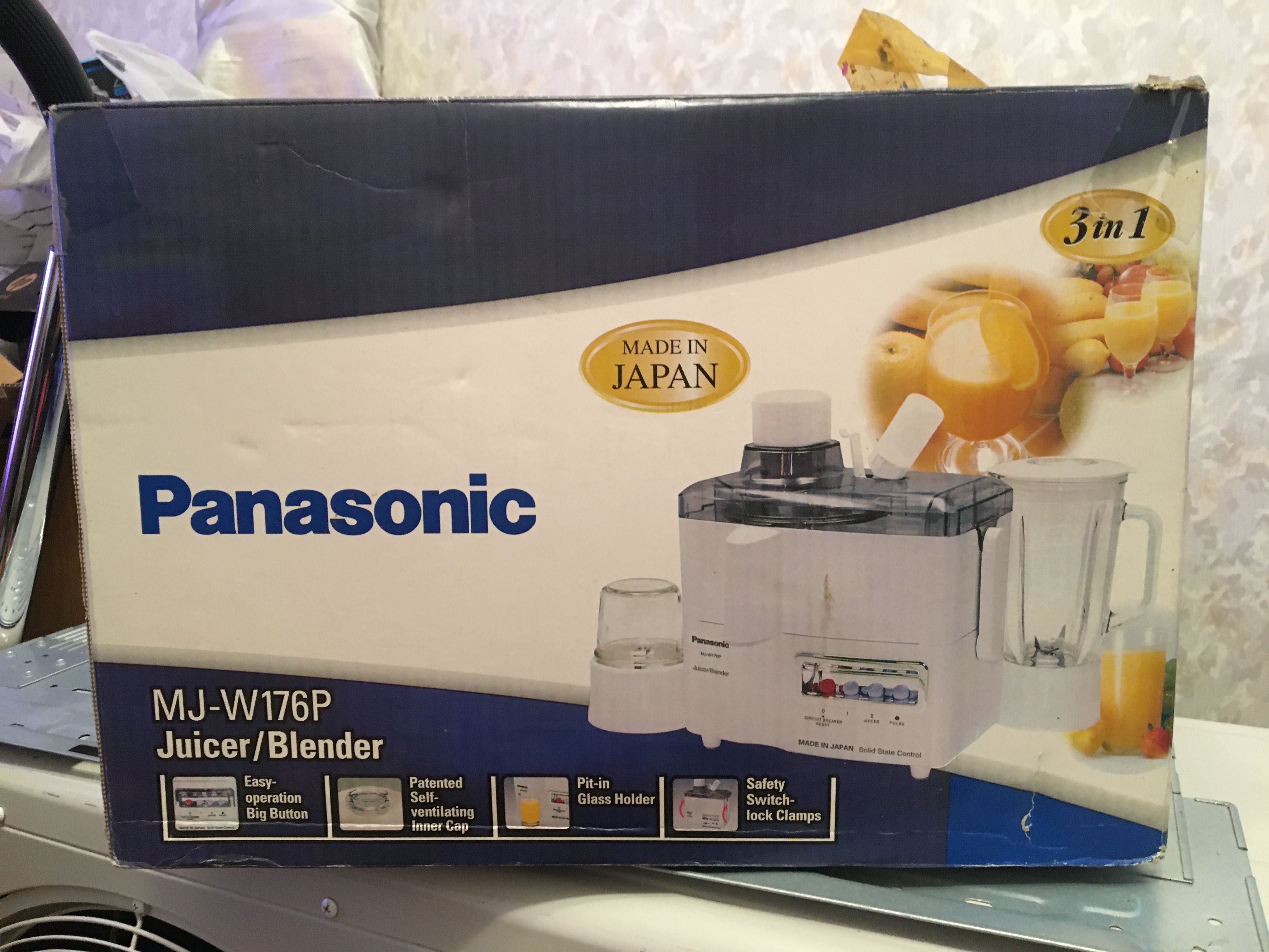 Соковыжималка 3 в 1 Panasonic MJ-W176P