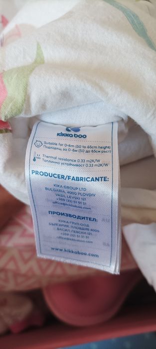 Бебешко спално чувалче 0 - 6м.