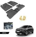 Гумени стелки за ПЕЖО 3008 2016+ / PEUGEOT 3008 16+ SAHLER