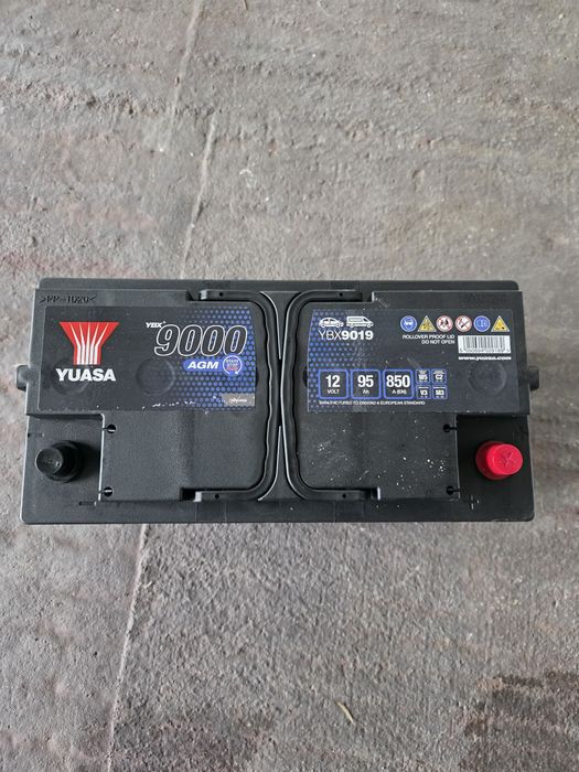 Нов акумулатор 95Ah YUASA 9000 AGM