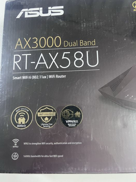 Router asus ax3000 dual band wifi 6 mesh nou sigilat