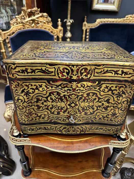 Bar Francez-sec xlx- Napoleon lll Boulle- Pahare Baccarat