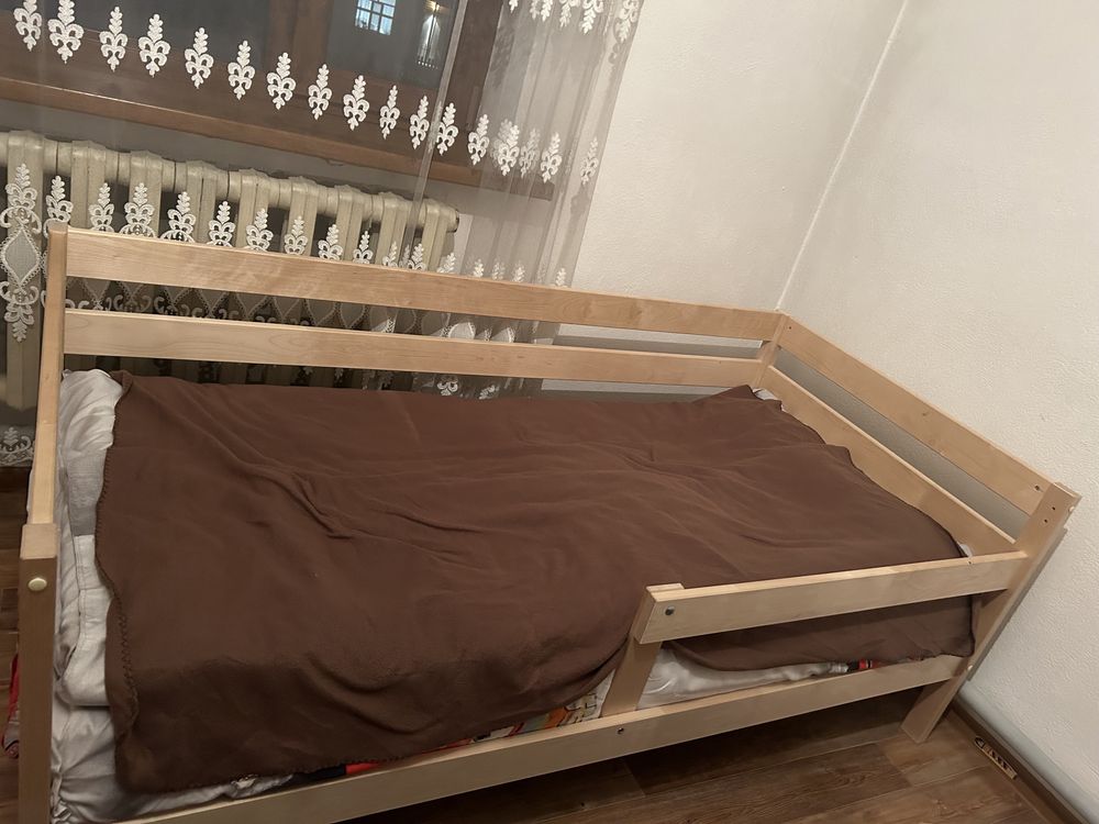 Детская кровать Аіа home,бежевый,187/97 однотонный, страна Россия.