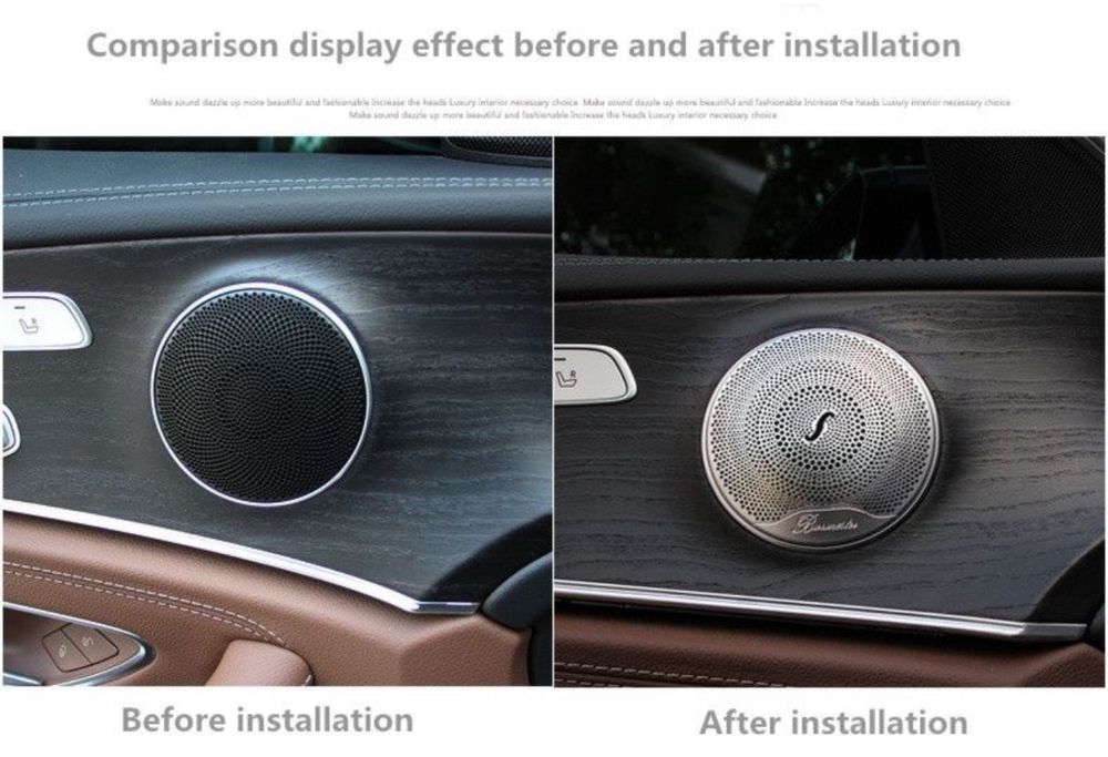 Burmester алуминиеви капаци/бленди за модели W213 / W205 / X253