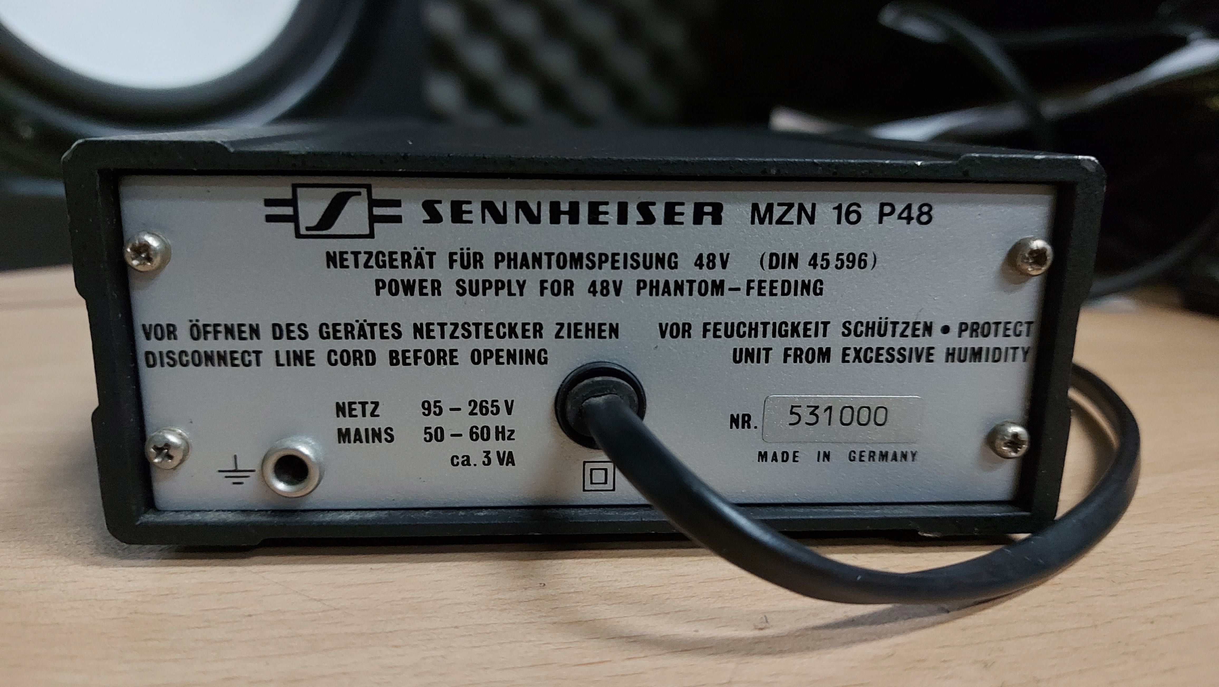 Sennheiser MZN 16 P48 Phantom Power - Фантомно захранване